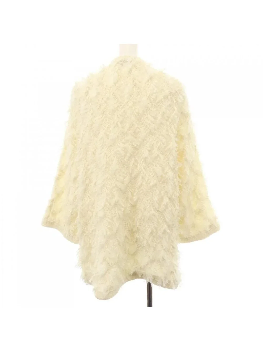 Chanel Collarless Jacket White